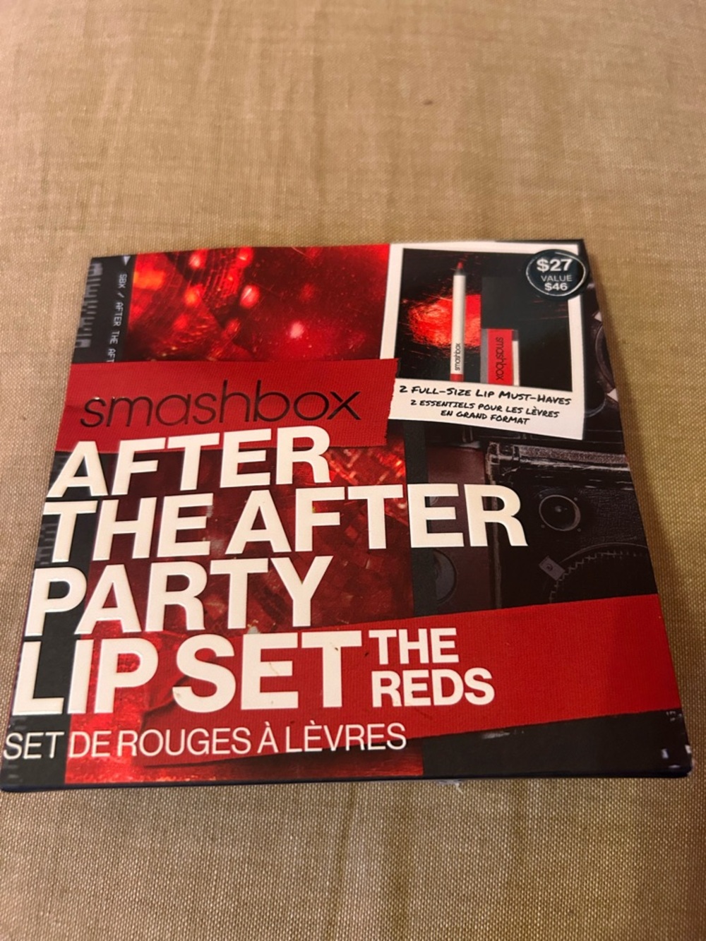 Smashbox Party Lip Set - The Reds